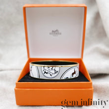 Upload image to gallery, Hermès, carriage printed bracelet