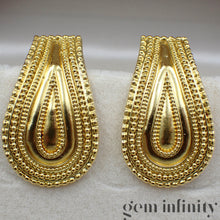 Charger l'image dans la galerie, Lalaounis, paire de clips d'oreilles or 750