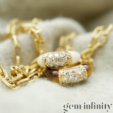 Upload image to gallery, Van Cleef & Arpels, long necklace and Philippine gold 750 rings