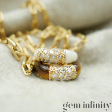 Upload image to gallery, Van Cleef & Arpels, long necklace and Philippine gold 750 rings