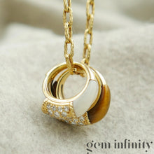 Upload image to gallery, Van Cleef & Arpels, long necklace and Philippine gold 750 rings