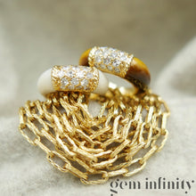 Upload image to gallery, Van Cleef & Arpels, long necklace and Philippine gold 750 rings