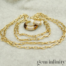 Upload image to gallery, Van Cleef & Arpels, long necklace and Philippine gold 750 rings