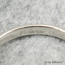 Upload image to gallery, CARTIER Méli Mélo, platinum ring, diamonds and tranzanites