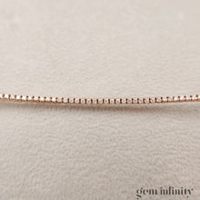 Charger l'image dans la galerie, Bracelet rivière or rose et diamants