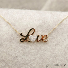 Charger l'image dans la galerie, Bracelet LOVE or jaune et diamants