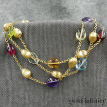 Upload image to gallery, MARCO BICEGO, multi-gem confetti bracelet