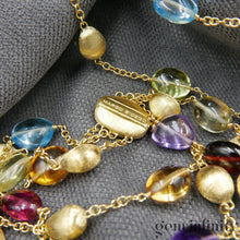 Upload image to gallery, MARCO BICEGO, multi-gem confetti bracelet