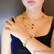 Upload image to gallery, MARCO BICEGO, multi-gem confetti bracelet