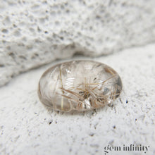 Upload image to gallery, RUTILATED QUARTZ ANGEL HAIR, calm, warmth, harmony, stability