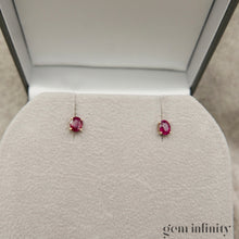 Charger l'image dans la galerie, Boucles d'oreilles or et rubis