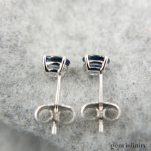 Charger l'image dans la galerie, Boucles d'oreilles or et saphirs