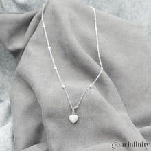 Upload image to gallery, White gold and diamond pendant necklace
