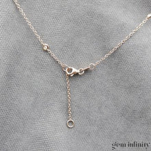 Upload image to gallery, White gold and diamond pendant necklace