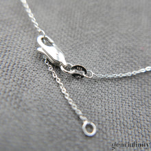 Upload image to gallery, Ruby white gold and diamond necklace