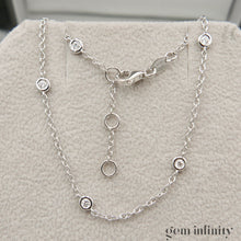 Charger l'image dans la galerie, Bracelet or gris et diamants