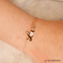 Charger l'image dans la galerie, Bracelet LOVE or jaune et diamants