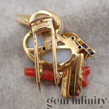 Charger l&#39;image dans la galerie, Cartier, broche oiseau années 1950-60
