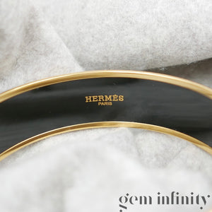 Hermès, carriage printed bracelet