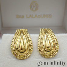 Charger l&#39;image dans la galerie, Lalaounis, paire de clips d&#39;oreilles or 750
