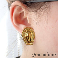 Charger l&#39;image dans la galerie, Lalaounis, paire de clips d&#39;oreilles or 750
