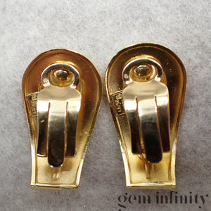 Lalaounis, paire de clips d'oreilles or 750