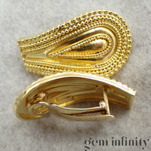 Charger l&#39;image dans la galerie, Lalaounis, paire de clips d&#39;oreilles or 750
