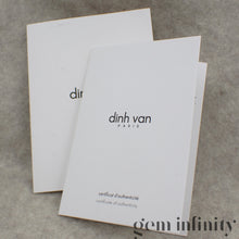 Upload image to gallery, Dinh Van 750 Gold and diamond heart handcuff pendant on chain

