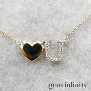  Gold and diamonds Love bracelet
