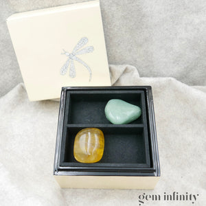 CREATIVITY & INSPIRATION BOX, Yellow Fluorite and Aventurine
