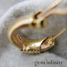 Upload image to gallery, Cartier, pink, white, yellow gold and diamond earrings
