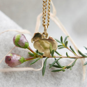 Pomellato, yellow gold Dodo pendant on a chain