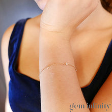 Upload image to gallery, Bracelet rose gold and diamonds
