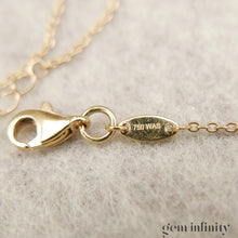 Upload image to gallery, Yellow gold tassel necklace
