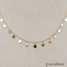 Upload image to gallery, Yellow gold tassel necklace
