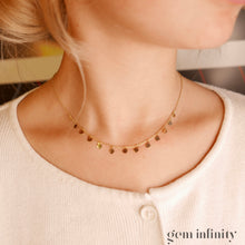 Upload image to gallery, Yellow gold tassel necklace

