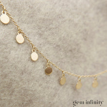 Upload image to gallery, Yellow gold tassel necklace
