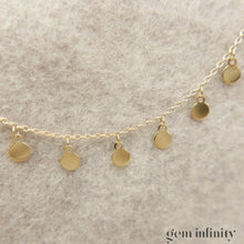 Upload image to gallery, Yellow gold tassel necklace

