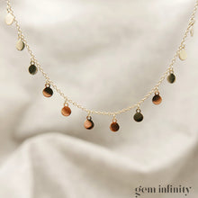 Upload image to gallery, Yellow gold tassel necklace
