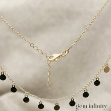 Upload image to gallery, Yellow gold tassel necklace
