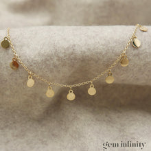 Upload image to gallery, Yellow gold tassel necklace
