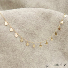 Upload image to gallery, Yellow gold tassel necklace
